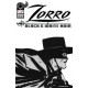 ZORRO BLACK WHITE NOIR 1 CVR B TOTH