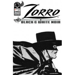 ZORRO BLACK WHITE NOIR 1 CVR B TOTH