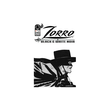 ZORRO BLACK WHITE NOIR 1 CVR B TOTH