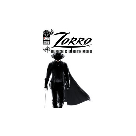 ZORRO BLACK WHITE NOIR 1 CVR C PHOTO