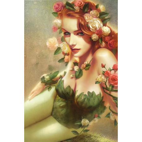 POISON IVY 10 CVR C JOSHUA MIDDLETON CARD STOCK VAR