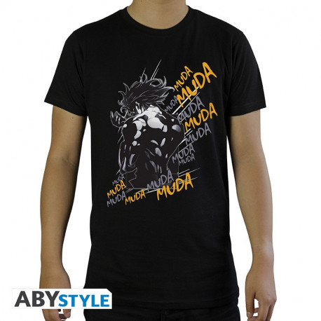 MUDA MC BLACK JOJO S BIZARRE ADVENTURE TSHIRT TAILLE S