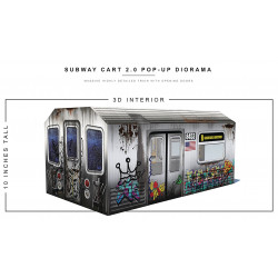 SUBWAY CART 2 POP UP EXTREME SETS 1 12 SCALE DIORAMA