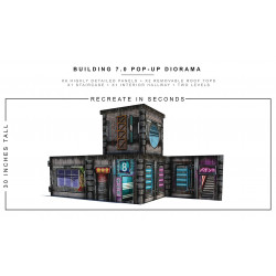 BUILDING 7 POP UP EXTREME SETS SCALE DIORAMA