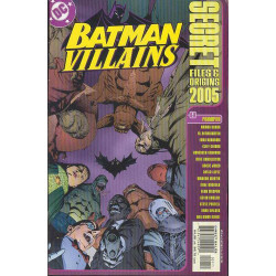 BATMAN VILLAINS SECRET FILES 2005