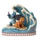 CATCH THE WAVE LILO AND STITCH DISNEY TRADITIONS STATUE