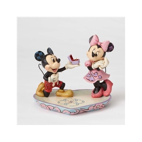A MAGICAL MOMENT MICKEY AND MINNIE DISNEY TRADITIONS STATUE