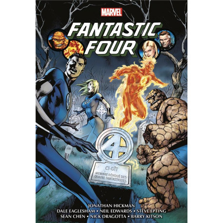 FANTASTIC FOUR PAR JONATHAN HICKMAN OMNIBUS T01