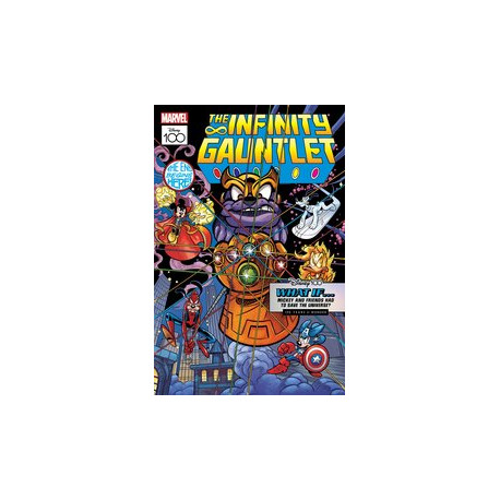 AMAZING SPIDER-MAN 23 DISNEY100 INFINITY GAUNTLET VAR