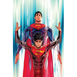 ADVENTURES OF SUPERMAN JON KENT 2 OF 6 CVR D JOHN TIMMS SUPERMAN CARD STOCK VAR
