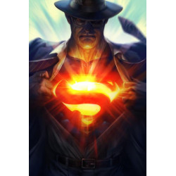 SUPERMAN 3 CVR C FRANCESCO MATTINA CARD STOCK VAR