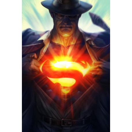 SUPERMAN 3 CVR C FRANCESCO MATTINA CARD STOCK VAR