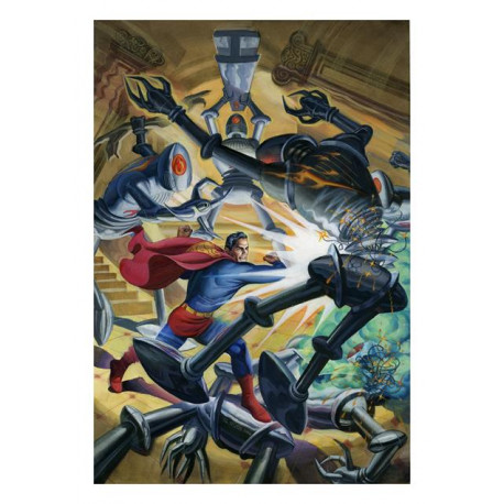 SUPERMAN 3 CVR F STEVE RUDE SUPERMAN CARD STOCK VAR