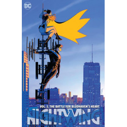 NIGHTWING 2021 HC VOL 03 THE BATTLE FOR BLUDHAVENS HEART