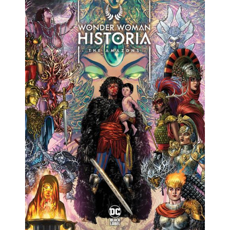 WONDER WOMAN HISTORIA THE AMAZONS HC DIRECT MARKET EDITION MR 