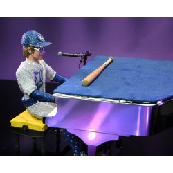 ELTON JOHN FIGURINE CLOTHED LIVE IN 75 DELUXE SET 20 CM