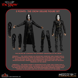 THE CROW FIGURINES 5 POINTS THE CROW DELUXE SET 9 CM