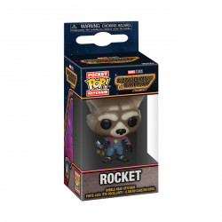ROCKET LES GARDIENS DE LA GALAXIE VOL 3 PORTE-CLES POCKET POP VINYL 4 CM