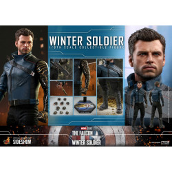 WINTER SOLDIER THE FALCON AND THE WINTER SOLDIER FIGURINE 30 CM