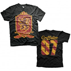 GRYFFINDOR 07 QUIDDITCH TEAM HARRY POTTER T-SHIRT TAILLE XL