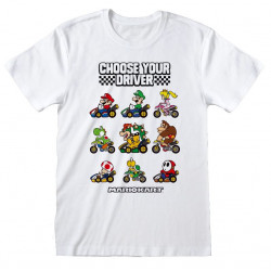 NINTENDO MARIO KART CHOOSE YOUR DRIVER TAILLE L