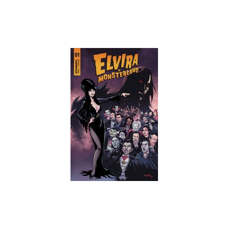 ELVIRA IN MONSTERLAND 1 CVR A ACOSTA