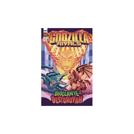 GODZILLA RIVALS BIOLLANTE VS DESTOROYAH CVR B MACLEAN 