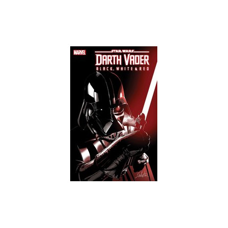 STAR WARS DARTH VADER BLACK WHITE AND RED 2 LAROCCA VAR