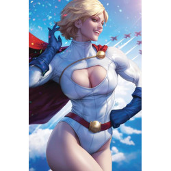 POWER GIRL SPECIAL 1 ONE SHOT CVR B STANLEY ARTGERM LAU CARD STOCK VAR