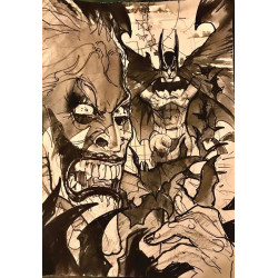 BATMAN THE JOKER THE DEADLY DUO 7 OF 7 CVR C SIMON BISLEY JOKER BATMAN CARD STOCK VAR MR 