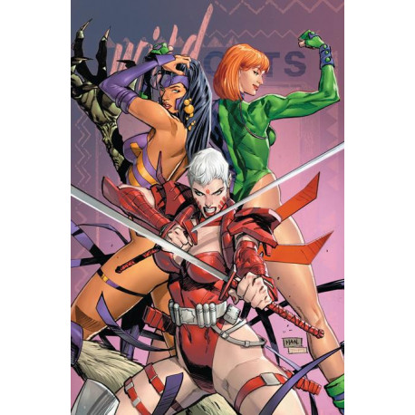 WILDCATS 7 CVR B CLAY MANN CARD STOCK VAR