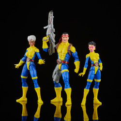 STORM WITH MARVEL S FORGE AND JUBILEE X-MEN 60TH ANNIVERSARY MARVEL LEGENDS PACK 3 FIGURINES 15 CM