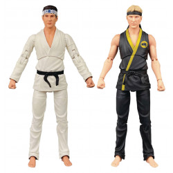 COBRA KAI PACK 2 FIGURINES ALL VALLEY BOX SET 18 CM