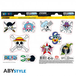 SKULLS EQUIPAGE LUFFY STICKERS ONE PIECE