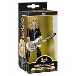 DUFF MCKAGAN VINYL GOLD GUNS N ROSES FIGURE 13 CM