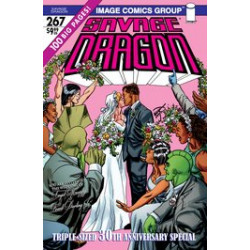 SAVAGE DRAGON VOL 267 CVR B RETRO 70S TRADE DRESS