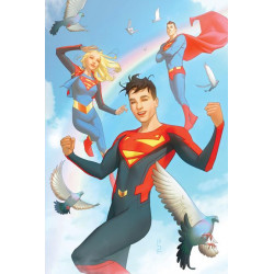 SUPERMAN 5 CVR D W SCOTT FORBES DC PRIDE CARD STOCK VAR