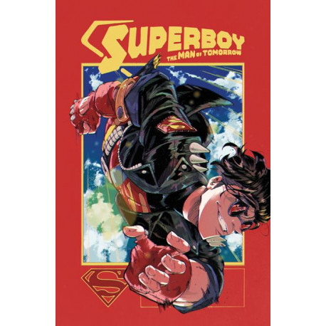 SUPERBOY THE MAN OF TOMORROW 3 OF 6 CVR B RICARDO LOPEZ ORTIZ CARD STOCK VAR