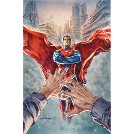 ADVENTURES OF SUPERMAN JON KENT 4 OF 6 CVR C AL BARRIONUEVO CARD STOCK VAR