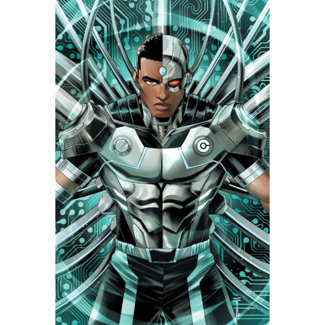 CYBORG 2 OF 6 CVR B SERG ACUNA CARD STOCK VAR