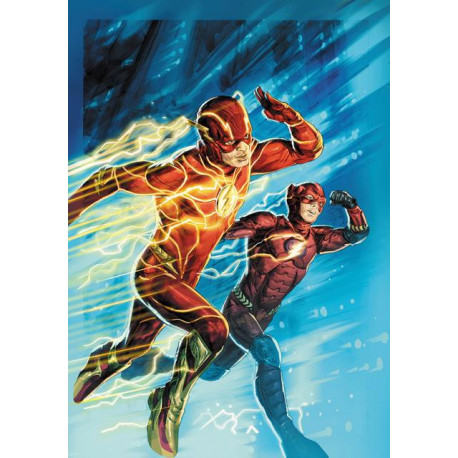 BATMAN SUPERMAN WORLDS FINEST 16 CVR C DOUG BRAITHWAITE THE FLASH MOVIE CARD STOCK VAR