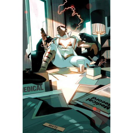 BLACK ADAM 12 OF 12 CVR C SIMONE DI MEO CARD STOCK VAR