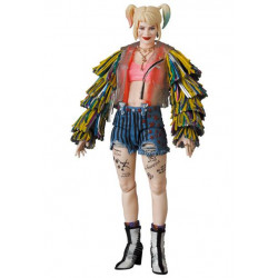 HARLEY QUINN CAUTION TAPE JACKET VER BIRDS OF PREY FIGURINE MAF EX 15 CM