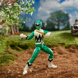 LOST GALAXY GREEN RANGER POWER RANGERS LIGHTNING COLLECTION FIGURINE 15 CM