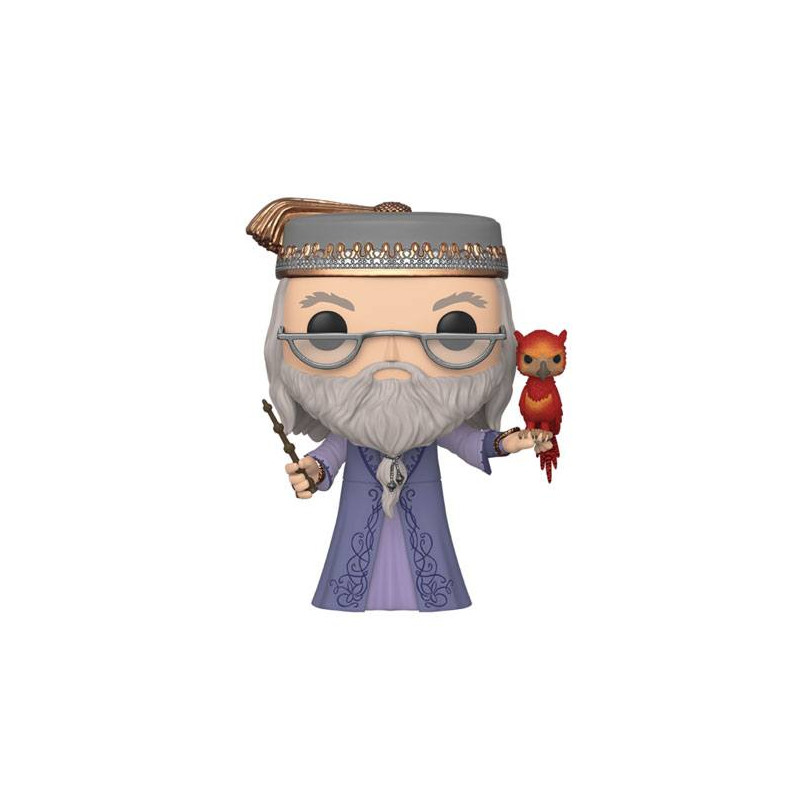 DUMBLEDORE WITH FAWKES HARRY POTTER SUPER SIZED POP MOVIES FIGURINE 25