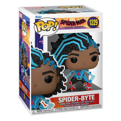 SPIDER-BYTE SPIDER-MAN ACROSS THE SPIDER-VERSE POP MOVIES VINYL FIGURINE 9 CM