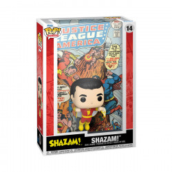 SHAZAM DC COMICS POP COMIC COVER VINYL FIGURINE 9 CM