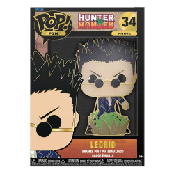 HUNTER X HUNTER POP PIN PIN S EMAILLE LEORIO 10 CM