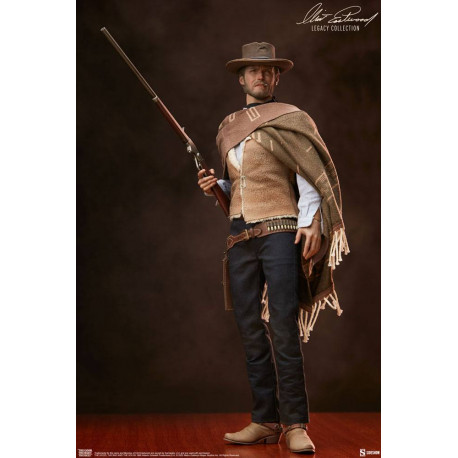 LE BON, LA BRUTE ET LE TRUAND FIGURINE CLINT EASTWOOD LEGACY COLLECTION THE MAN WITH NO NAME 30