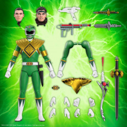 GREEN RANGER MIGHTY MORPHIN POWER RANGERS FIGURINE ULTIMATES 18 CM